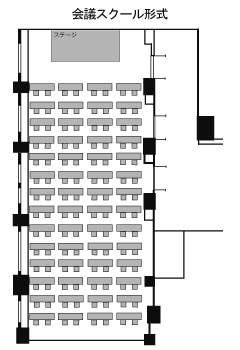 会議スクール形式